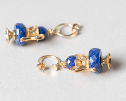 Pendientes Juana de Habsburgo en lapislazuli