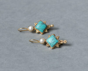 Pendientes Amelet Turquesa