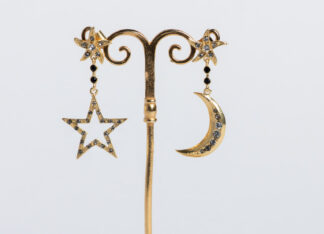 Pendientes Estrella y Luna