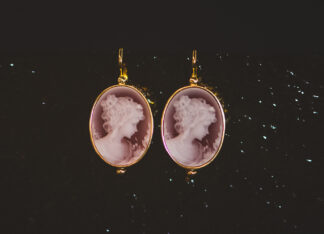 Pendientes Camafeo Ágora Rosa