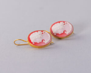 Pendientes Camafeo Agora Rosa
