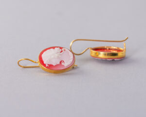 Pendientes Camafeo Agora Rosa