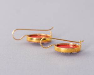 Pendientes Camafeo Agora Rosa
