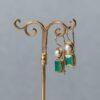 Pendientes Alida Jade Verde