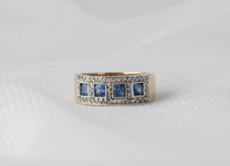 Anillo vintage de compromiso Padova