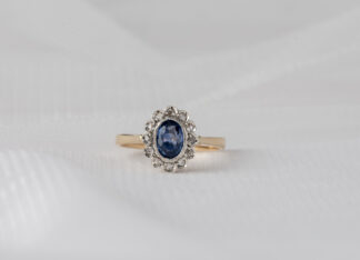 Anillo vintage de compromiso Modena