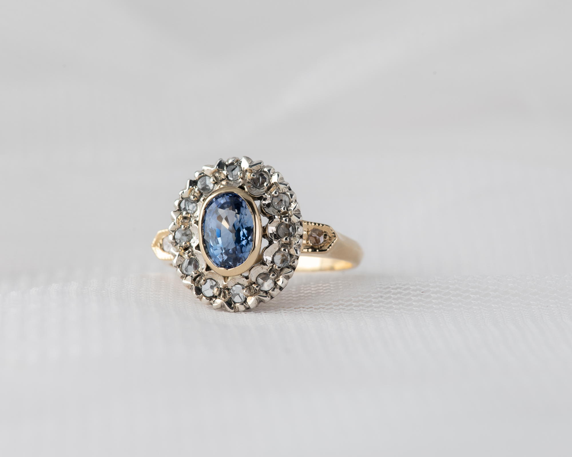 Anillo vintage de compromiso Siena