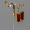Pendientes Azor Cornalina