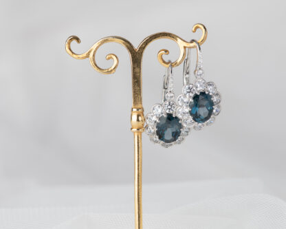 Pendientes Diana Topacio