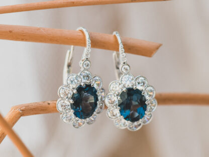 Pendientes Diana Topacio