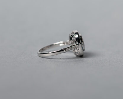 Anillo Casiopeo Azul Oscuro