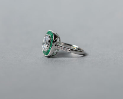 Anillo Casiopeo Verde