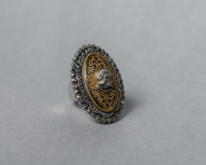 Anillo Clementino Damasquinado Toledano