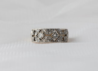 Anillo vintage de compromiso Parma