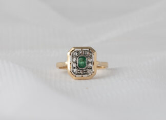 Anillo vintage de compromiso Verona