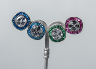 Pendientes Casiopeo