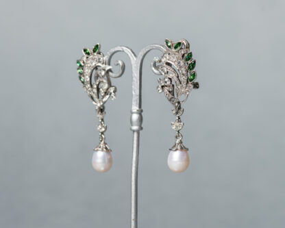 Pendientes Nogal Largo