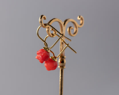 Pendientes Buzio Rojo