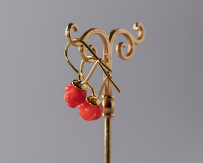 Pendientes Buzio Rojo
