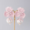 Pendientes Narciso Perla Rosa