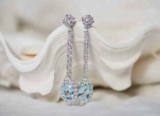 Pendientes Genova Topacio