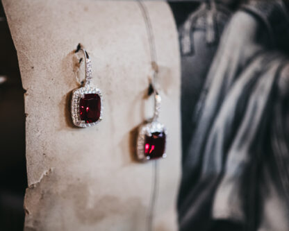 Pendientes Betel Rojo