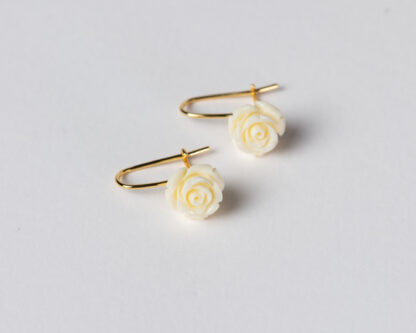 Pendientes Buzio Blanco