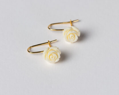 Pendientes Buzio Blanco