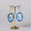 Pendientes Goccia Azul