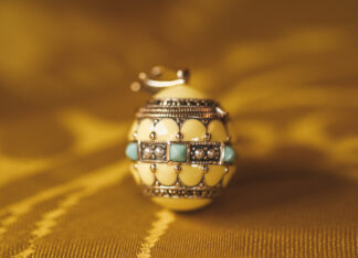 Colgante Fabergé Amarillo