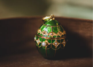 Colgante Fabergé Verde