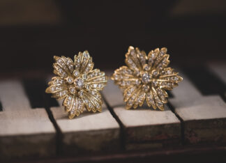 Pendientes Minaya Dorado