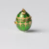 Colgante Huevo Faberge Verde