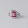 Anillo Garibaldi Topacio Rosa