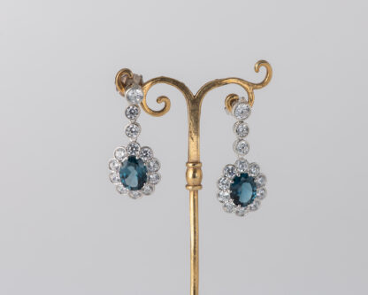 Pendientes Diana Topacio Largo