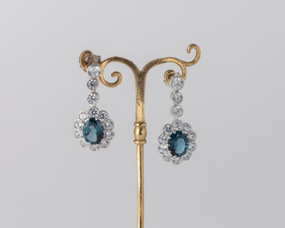 Pendientes Diana Topacio Largo