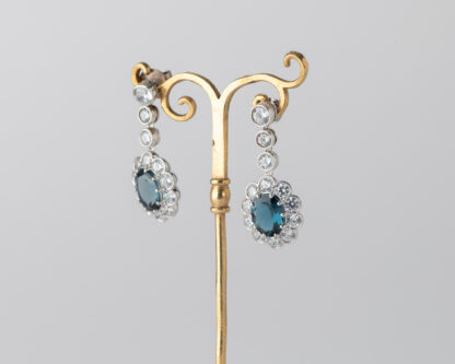 Pendientes Diana Topacio Largo