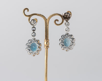 Pendientes Diana Topacio Largo