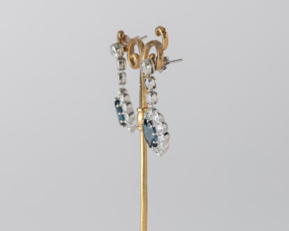 Pendientes Diana Topacio Largo