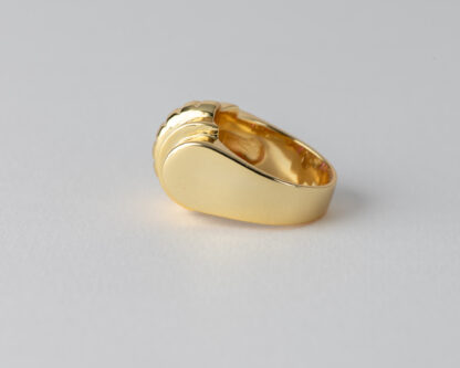 Anillo Chevalier Rosa Dorado