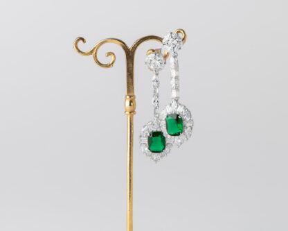 Pendientes Genova Verde Corto