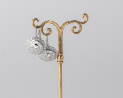 Pendientes Ojo de Perdiz Blanco Pequeño