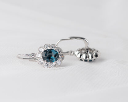Pendientes Diana Topacio