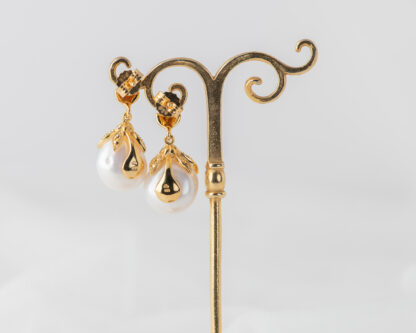Pendientes Leander Dorado