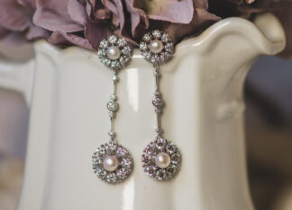 Pendientes Blom Largo Perla