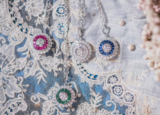 Colgante Ojo de Perdiz Pequeño