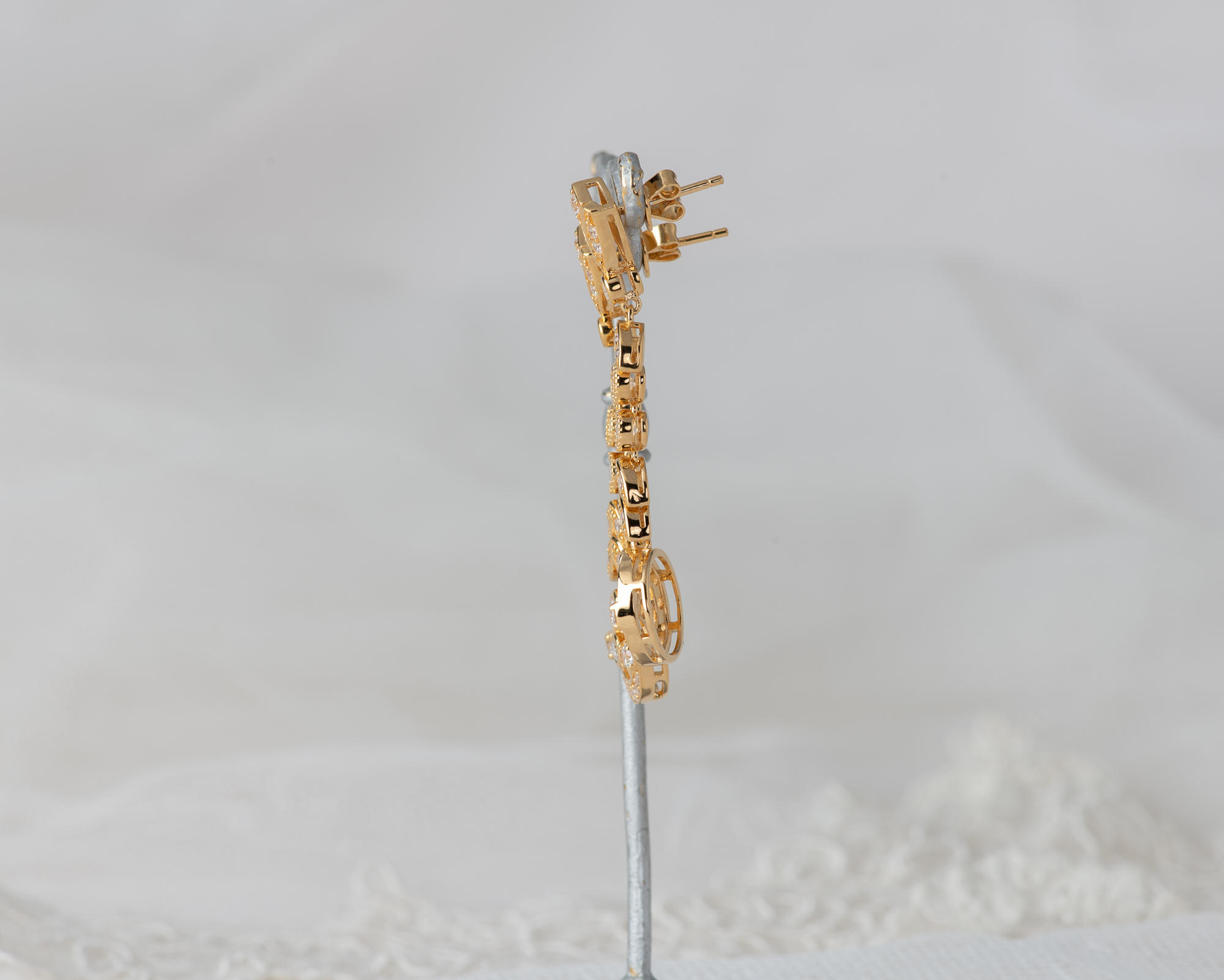 Pendientes Luisa Corto Dorado