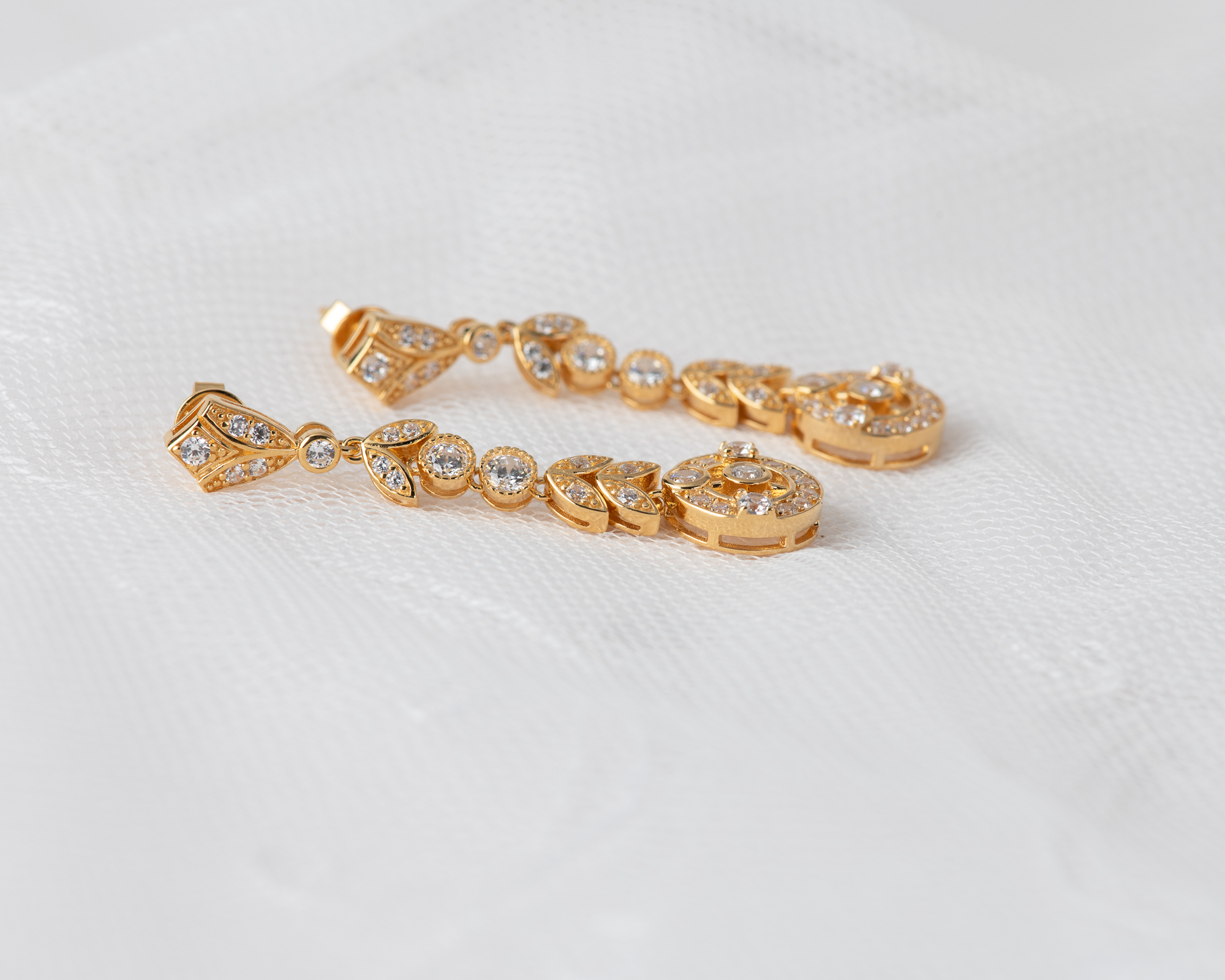 Pendientes Luisa Corto Dorado