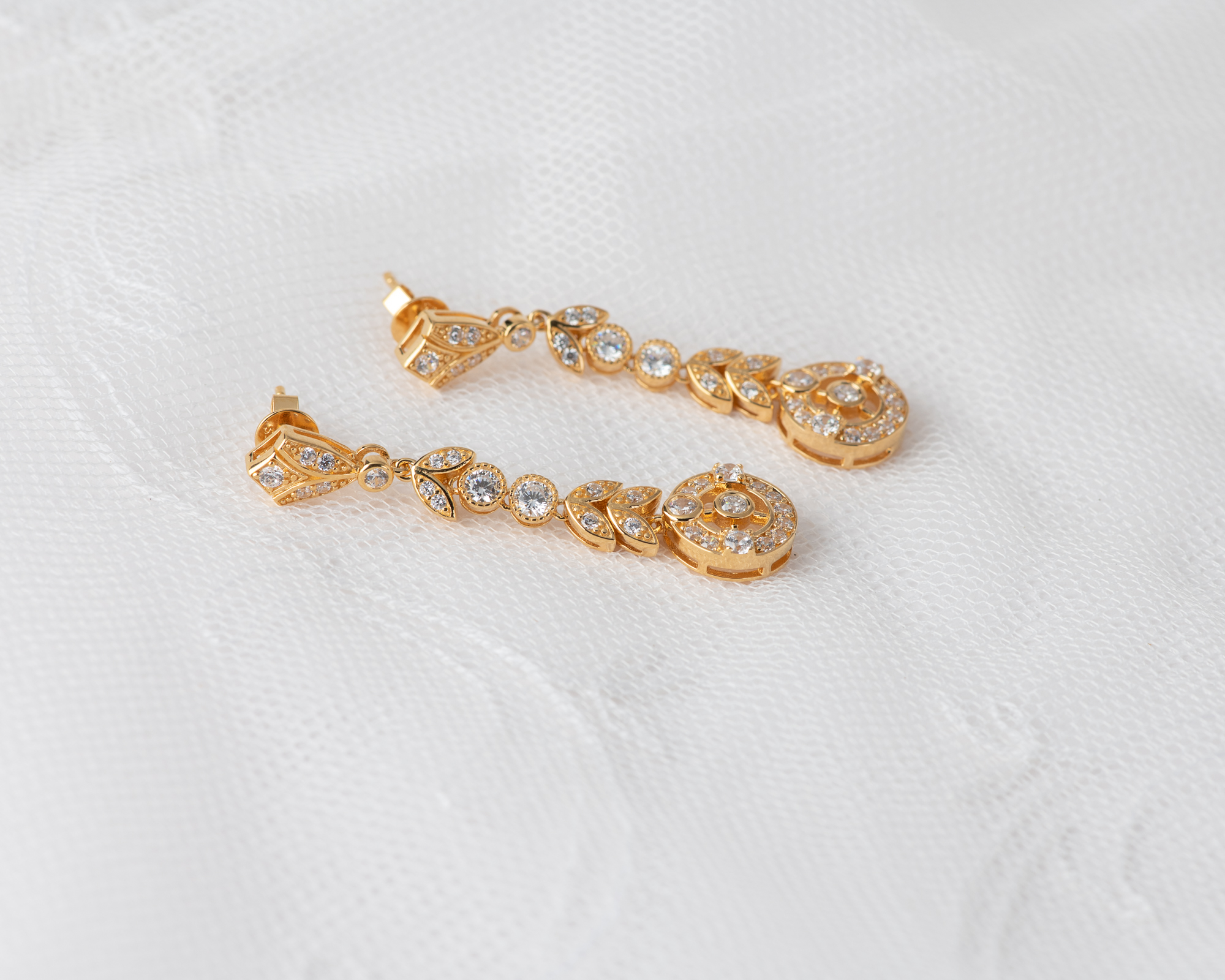 Pendientes Luisa Corto Dorado