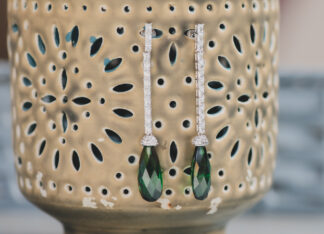Pendientes Greta Verde